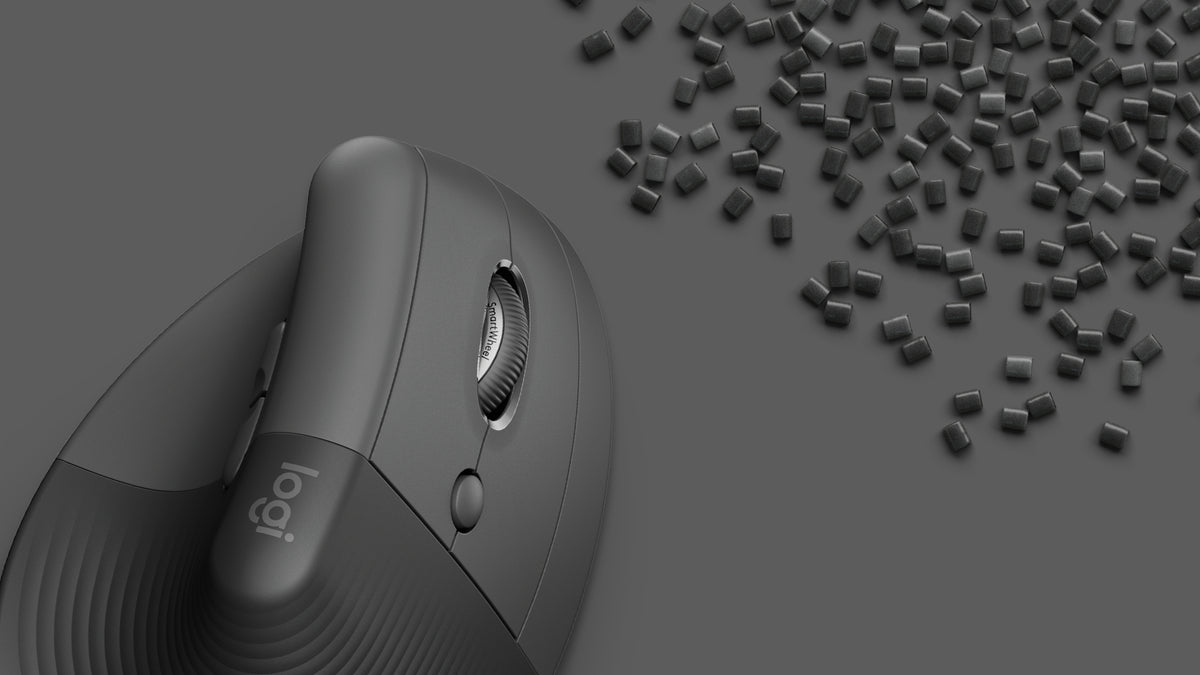 Logitech Lift Vertical Ergonomic ratón Oficina Mano derecha RF Wireless + Bluetooth Óptico 4000 DPI (8)