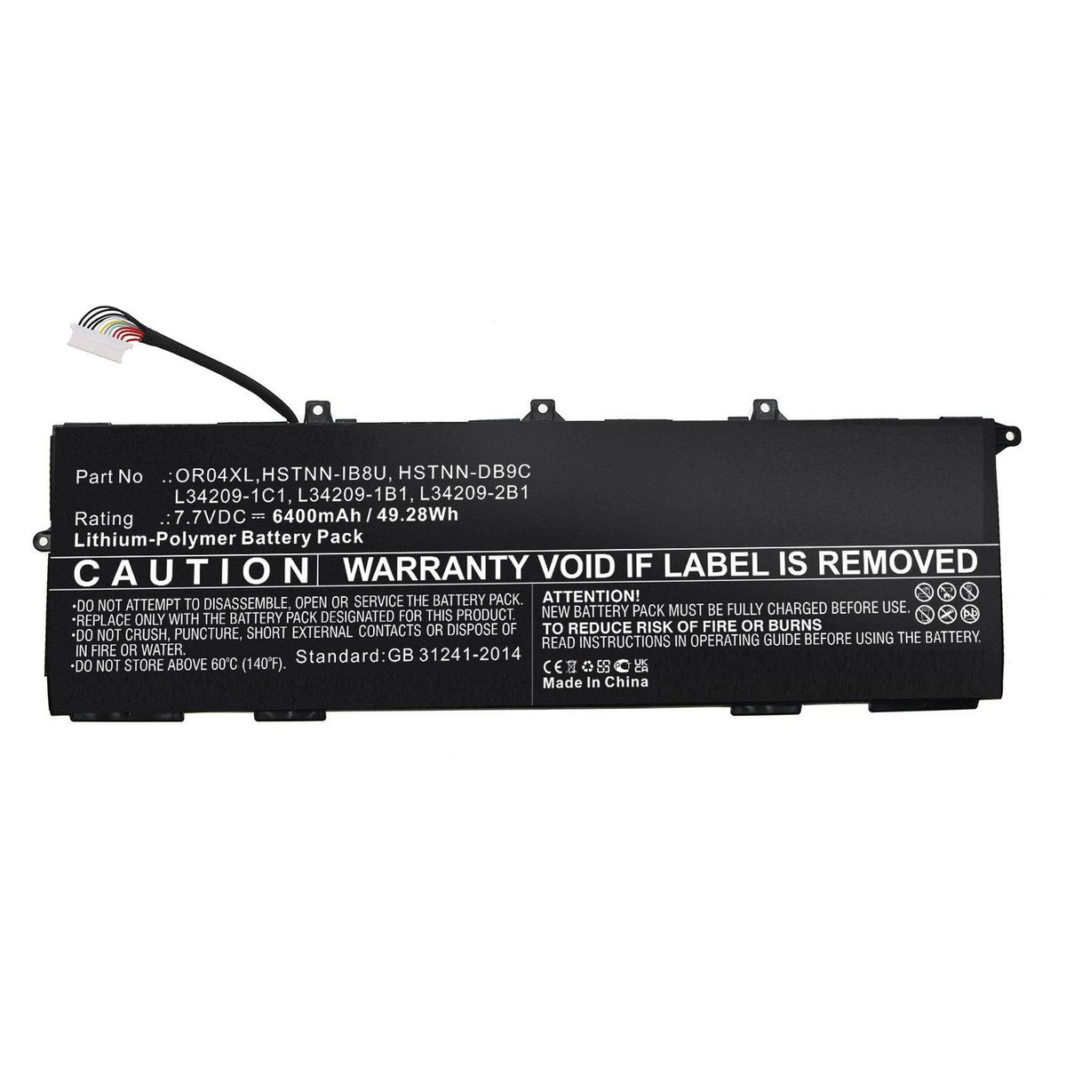 CoreParts MBXHP-BA0301 refacción para laptop Batería (2)