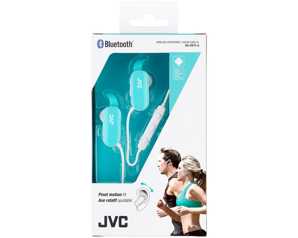 JVC HA-EBT5-A-E auricular y casco Auriculares Inalámbrico Dentro de oído Deportes Bluetooth Azul, Blanco (3)