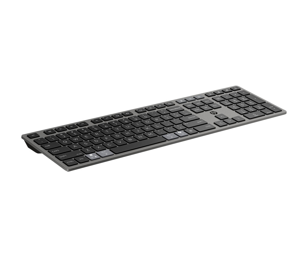 HP 720 Multi-Device Rechargeable Wireless Keyboard teclado Hogar / Oficina USB + Bluetooth Negro (3)