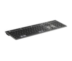 HP 720 Multi-Device Rechargeable Wireless Keyboard teclado Hogar / Oficina USB + Bluetooth Negro (3)