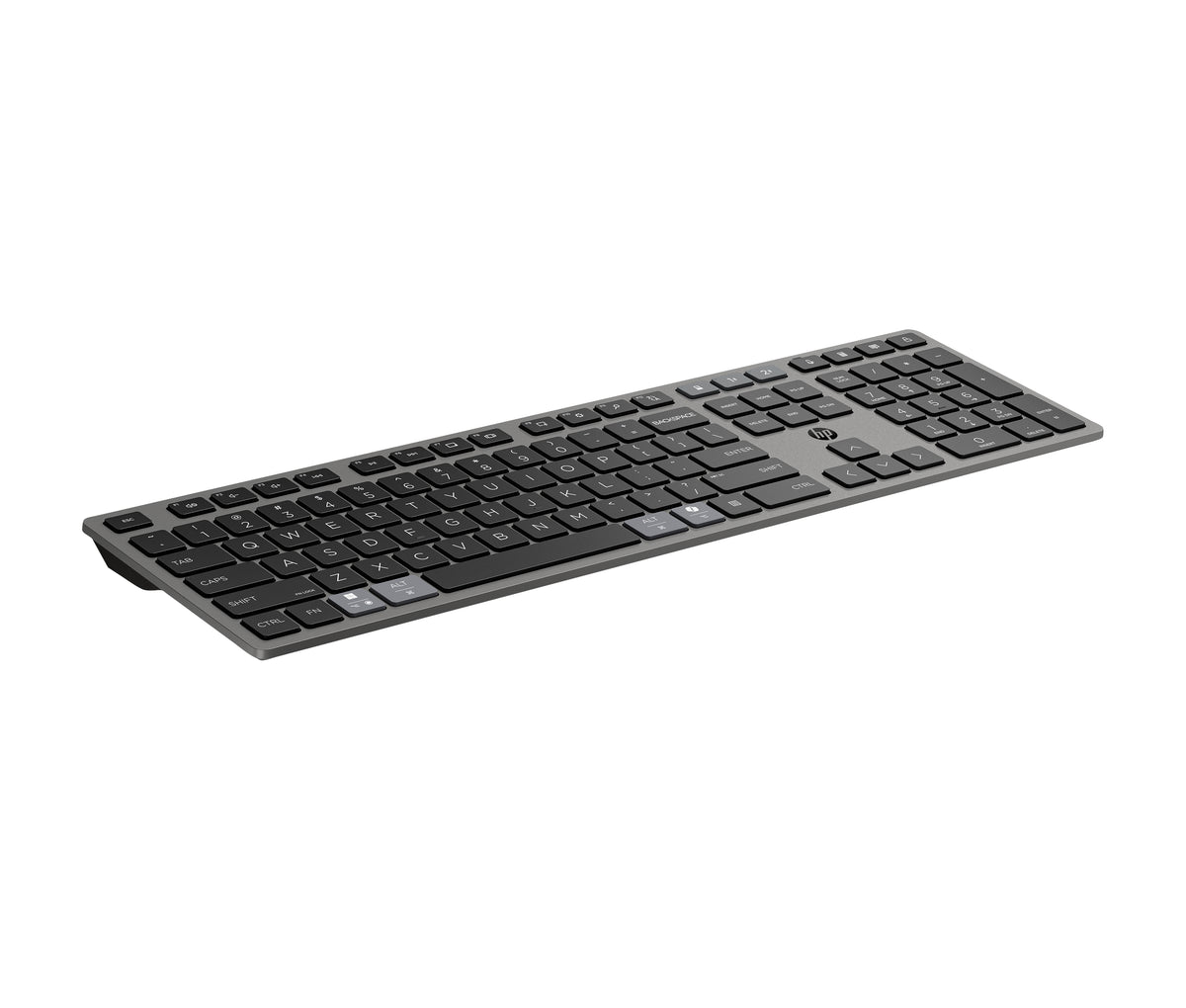 HP 720 Multi-Device Rechargeable Wireless Keyboard teclado Hogar / Oficina USB + Bluetooth Negro (3)