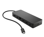 HP Universal USB-C Multiport Hub Alámbrico USB 3.2 Gen 2 (3.1 Gen 2) Type-C Negro (3)