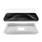 Protector de pantalla para teléfono móvil - 9 H, tratado - cristal - para Apple iPhone 15 Pro Max