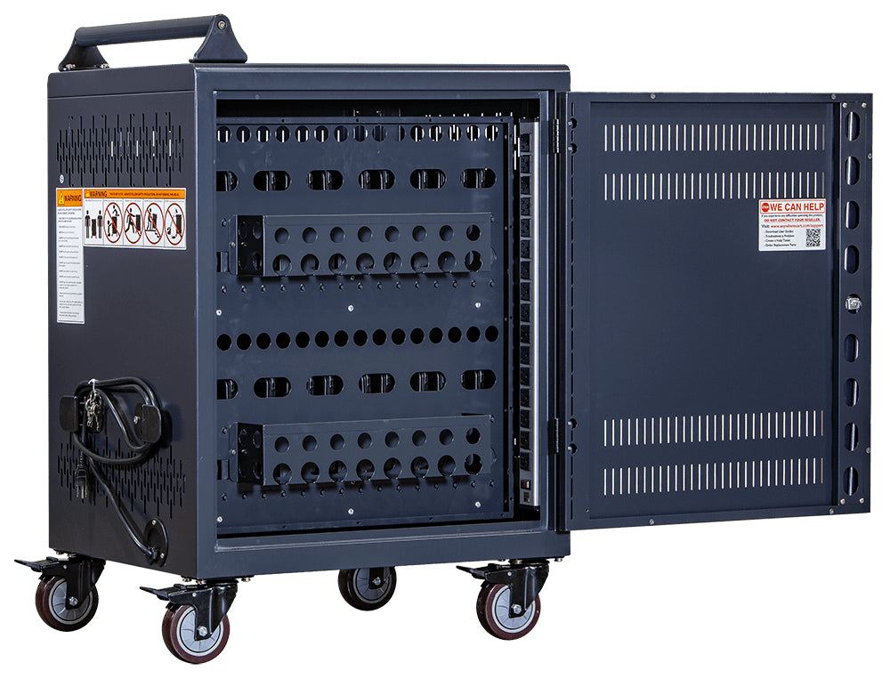 Power Technologies LITE Series AC-30 Carro de gestión y carga para dispositivos