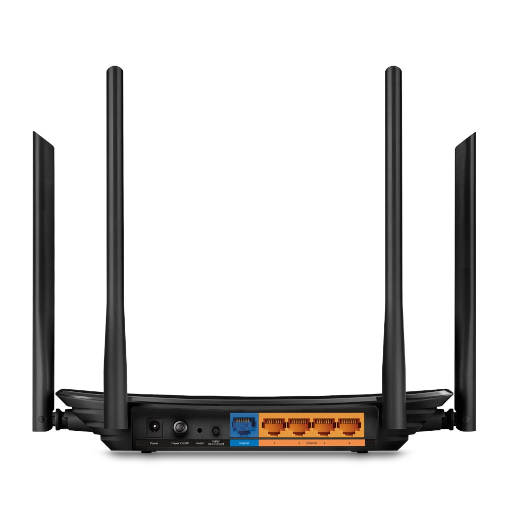 TP-Link AC1200 router inalámbrico Gigabit Ethernet Doble banda (2,4 GHz / 5 GHz) Negro (4)