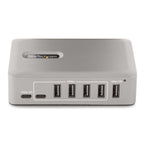StarTech.com 10G8A2CS-USB-C-HUB hub de interfaz USB 3.2 Gen 2 (3.1 Gen 2) Type-C 10000 Mbit/s Gris (3)