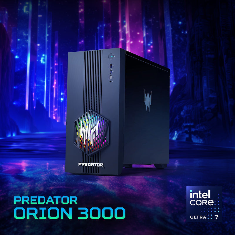 Acer Predator PO3-665_H810 Intel Core Ultra 7 265F 32 GB DDR5-SDRAM 1 TB SSD NVIDIA GeForce RTX 5070 Windows 11 Home Escritorio PC Negro (9)