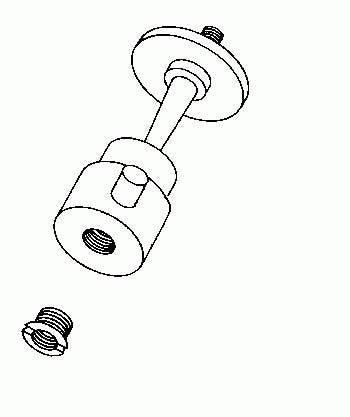 Hama Ball and Socket Head, 30mm tripode Negro (2)
