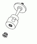 Hama Ball and Socket Head, 30mm tripode Negro (2)