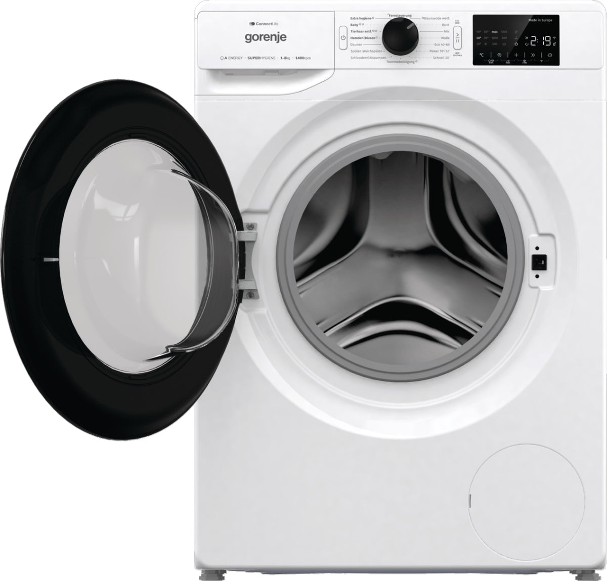 Gorenje WPNEI84A1TS lavadora Carga frontal 8 kg 1400 RPM Blanco (2)