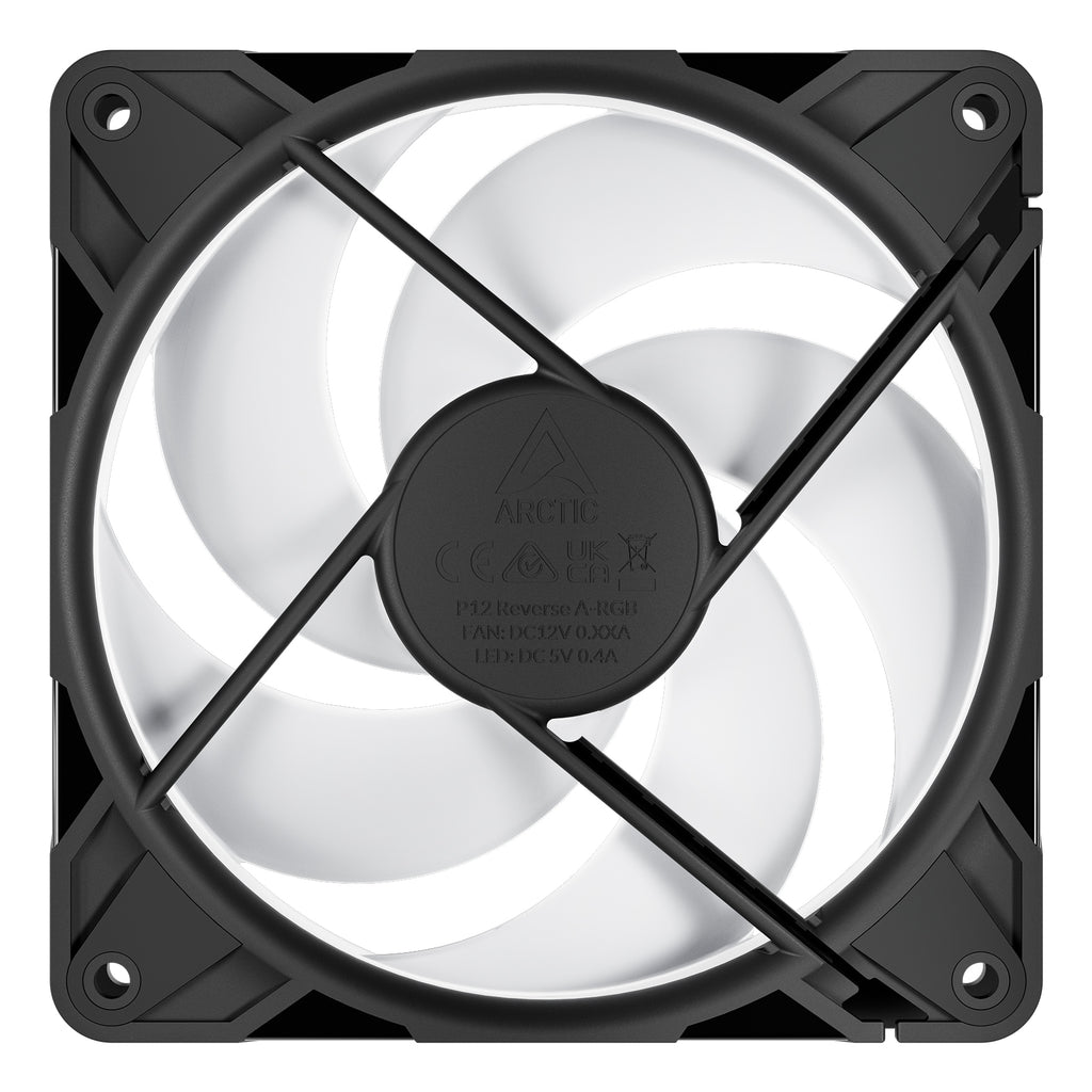 ARCTIC Freezer P12 Pro Reverse A-RGB Carcasa del ordenador Ventilador 12 cm Negro 1 pieza(s) (7)