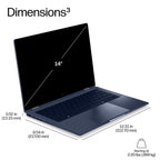 HP EliteBook X G2i 14 inch Notebook Next Gen AI PC Wolf Pro Security Edition Copilot+ PC Intel Core Ultra 7 356H Laptop 35.6 cm (14") 3K 32 GB LPDDR5x-SDRAM 512 GB SSD Wi-Fi 7 (802.11be) Windows 11 Pro Blue (5)