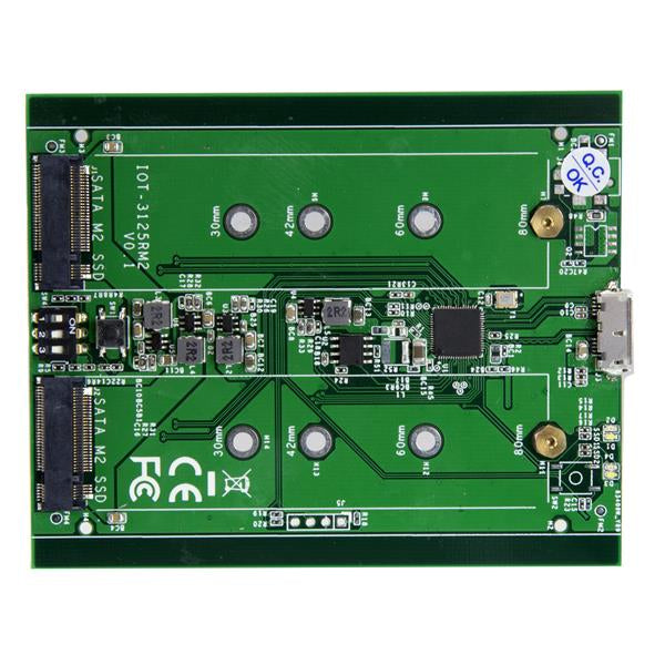 StarTech.com SM22BU31C3R caja para disco duro externo Caja externa para unidad de estado sólido (SSD) Negro (3)