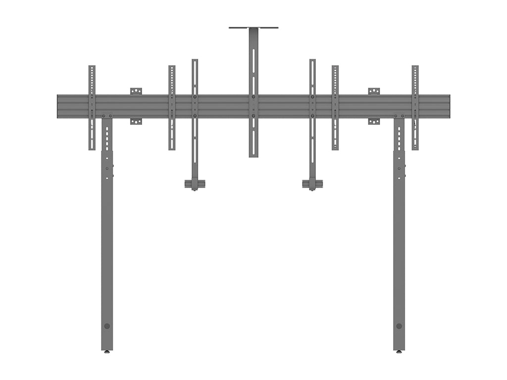 Multibrackets 3977 soporte para pantalla de señalización 165,1 cm (65") Negro (2)