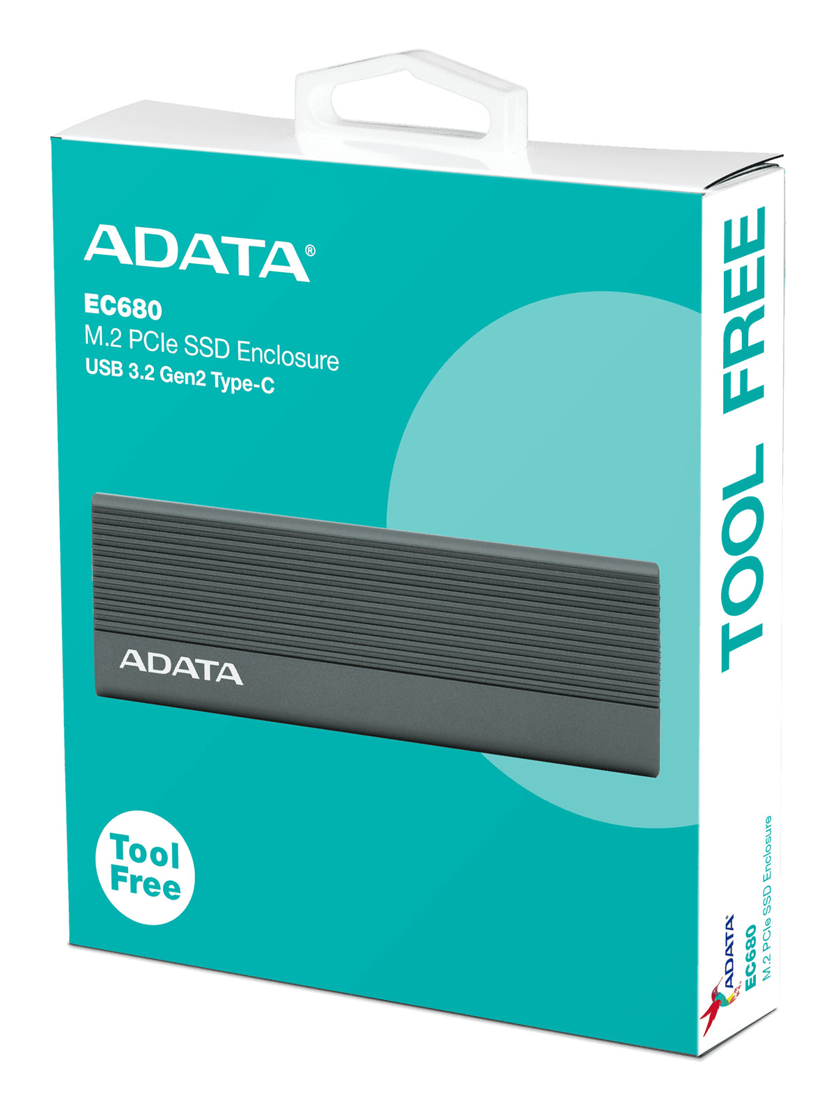 ADATA EC680 Caja externa para unidad de estado sólido (SSD) Gris M.2 (6)