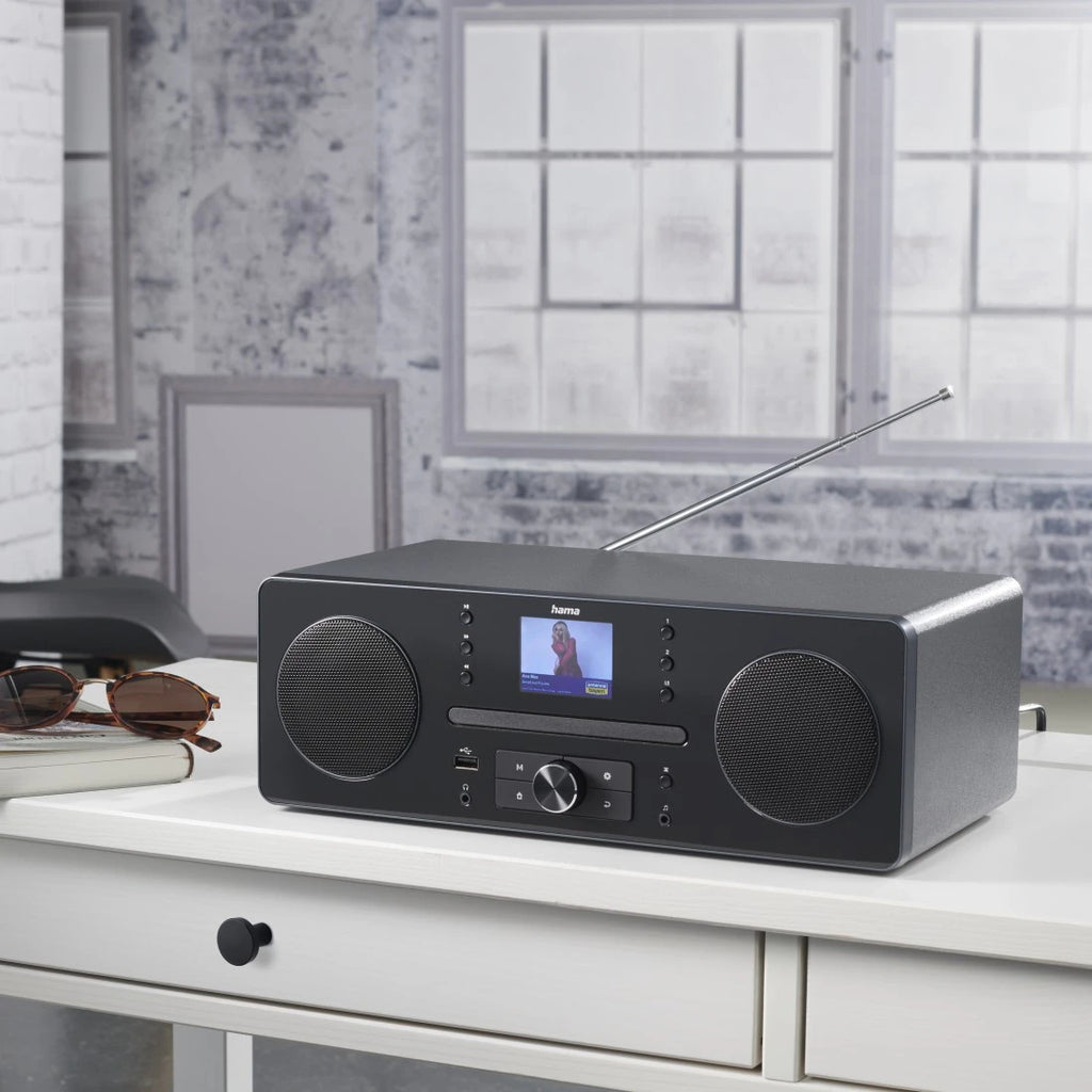 Hama 00054254 radio Personal Digital Negro, Gris (9)