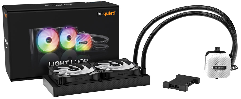 be quiet! LIGHT LOOP 240mm Black Procesador Sistema de refrigeración líquida