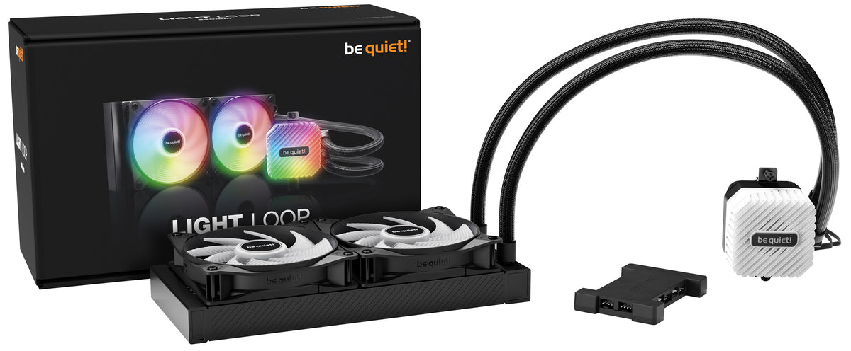 be quiet! LIGHT LOOP 240mm Black Procesador Sistema de refrigeración líquida