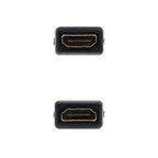 Nanocable 10.15.1200 cambiador de género para cable Negro (3)