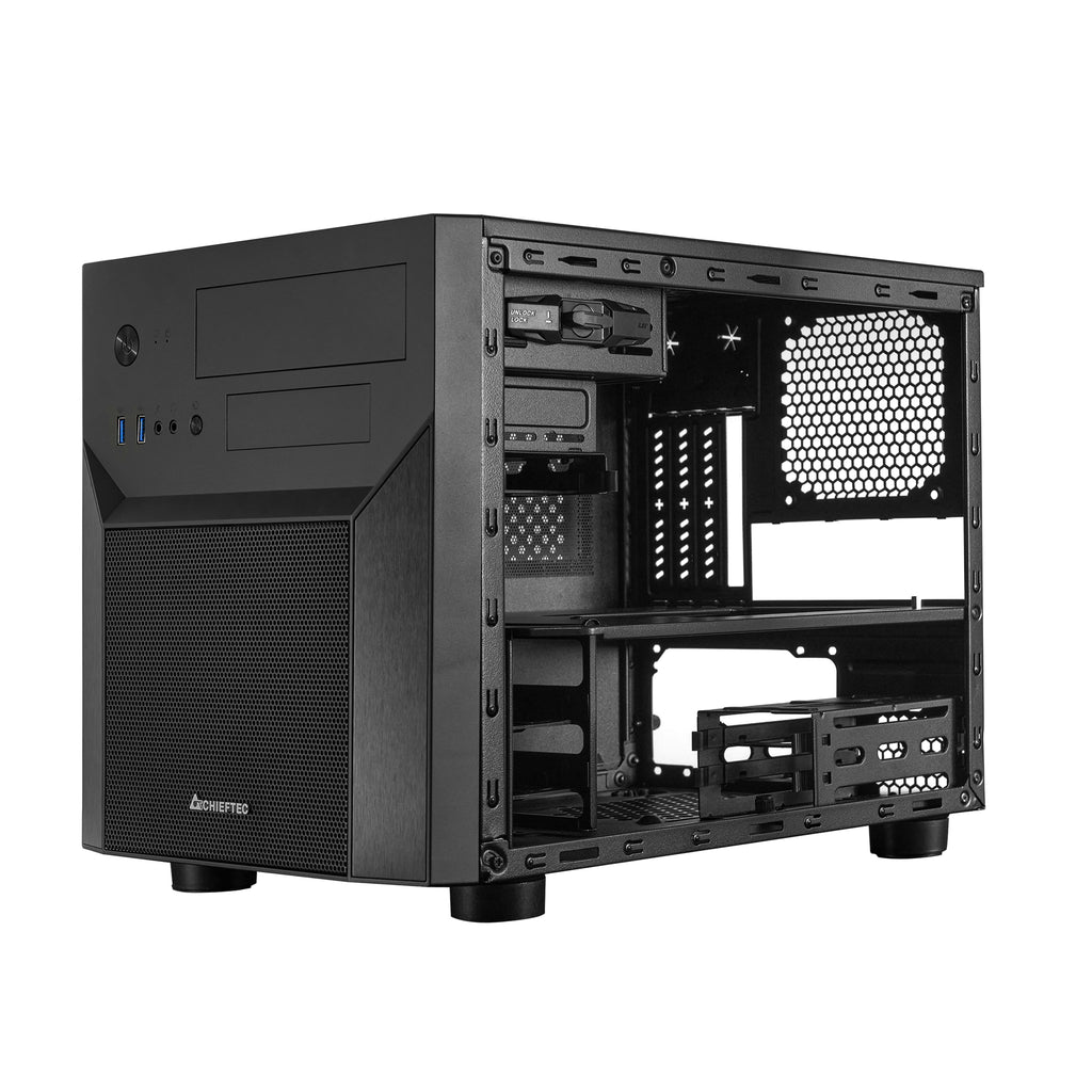 Chieftec CI-02B-OP carcasa de ordenador Cubo Negro (9)
