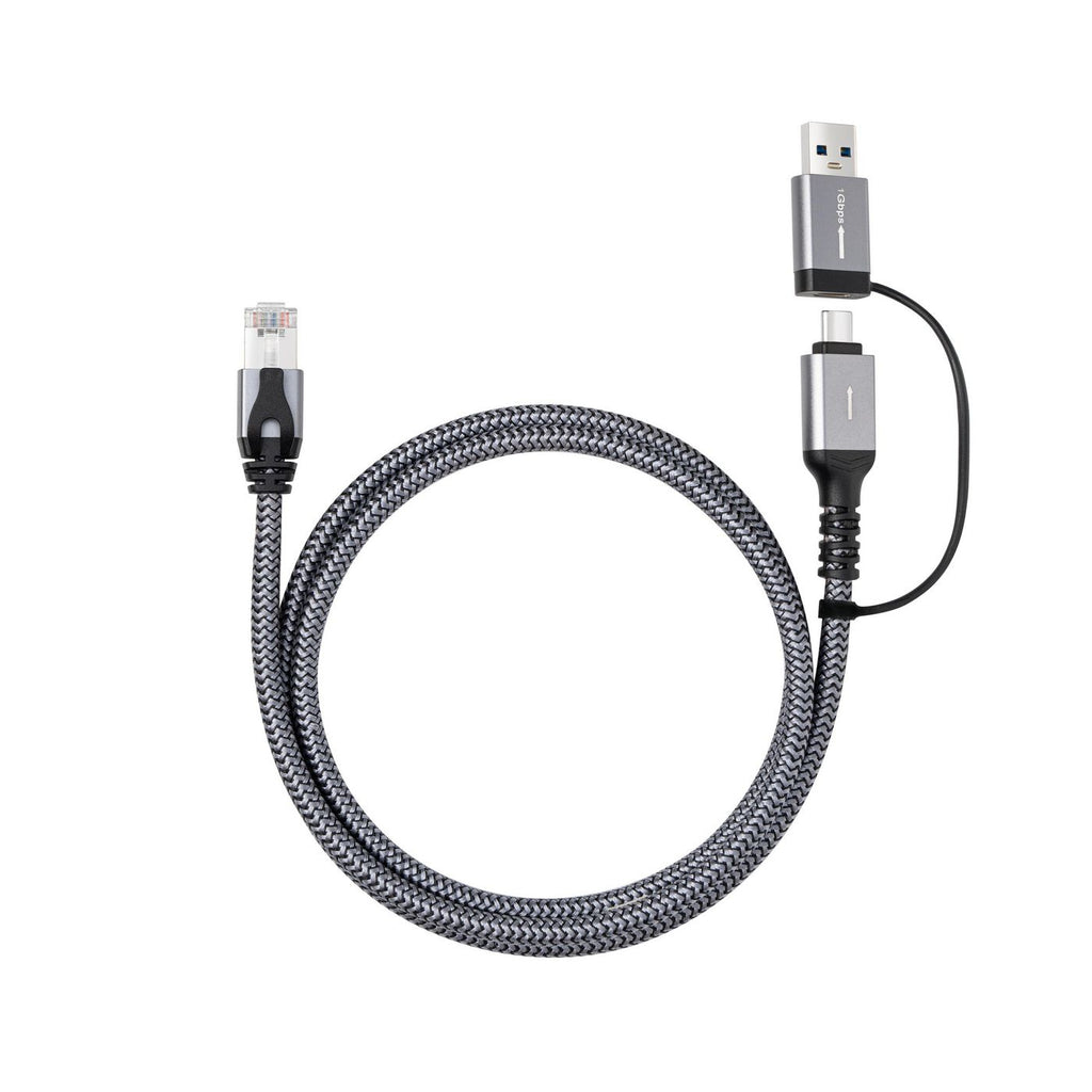 Microconnect MC-RJ45USBC-03 cambiador de género para cable USB C RJ45 Negro (4)