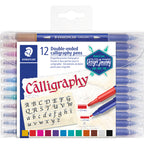 Staedtler 3005 rotulador de caligrafía multicolor 12 piezas (2)