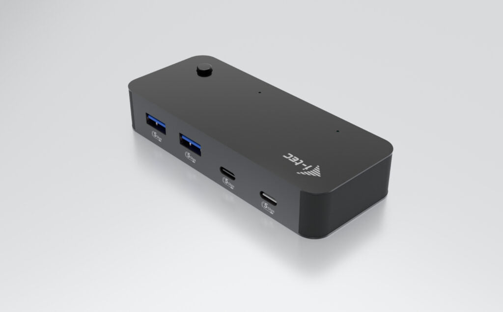i-tec CAKVMHUB2A2C hub de interfaz USB Tipo C 5000 Mbit/s Negro (2)