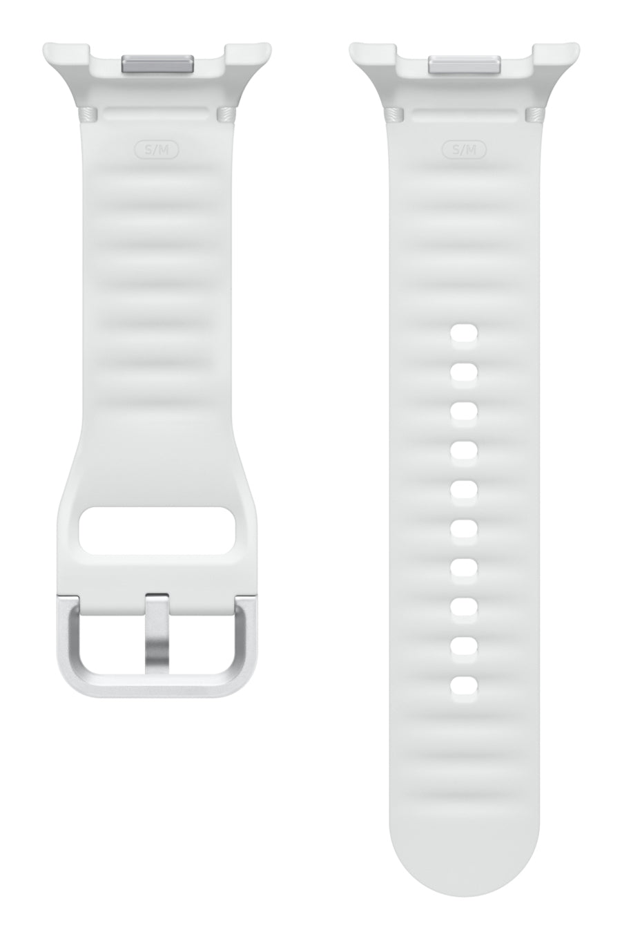 Samsung Correa de caucho para Galaxy Watch Blanco