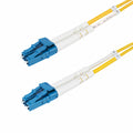 StarTech.com SMDOS2LCLC1M Cable de fibra óptica e InfiniBand LC/UPC Amarillo