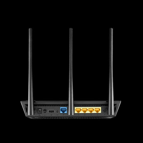 ASUS RT-AC1900U router inalámbrico Gigabit Ethernet Doble banda (2,4 GHz / 5 GHz) Negro (9)
