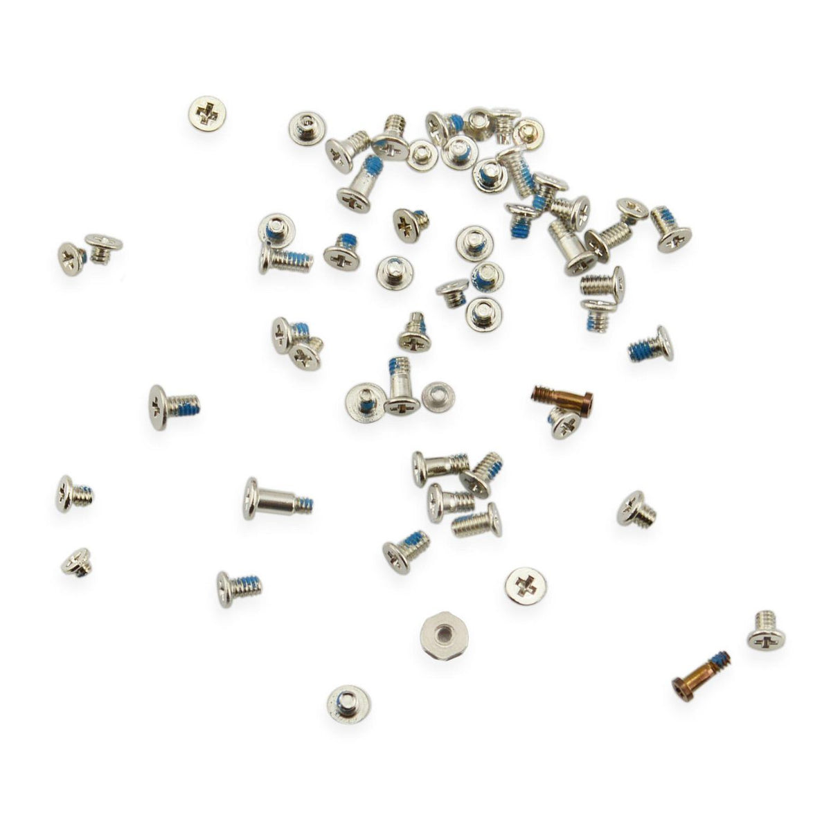 CoreParts MSPP73437 recambio del teléfono móvil Juego de tornillos Plata (2)