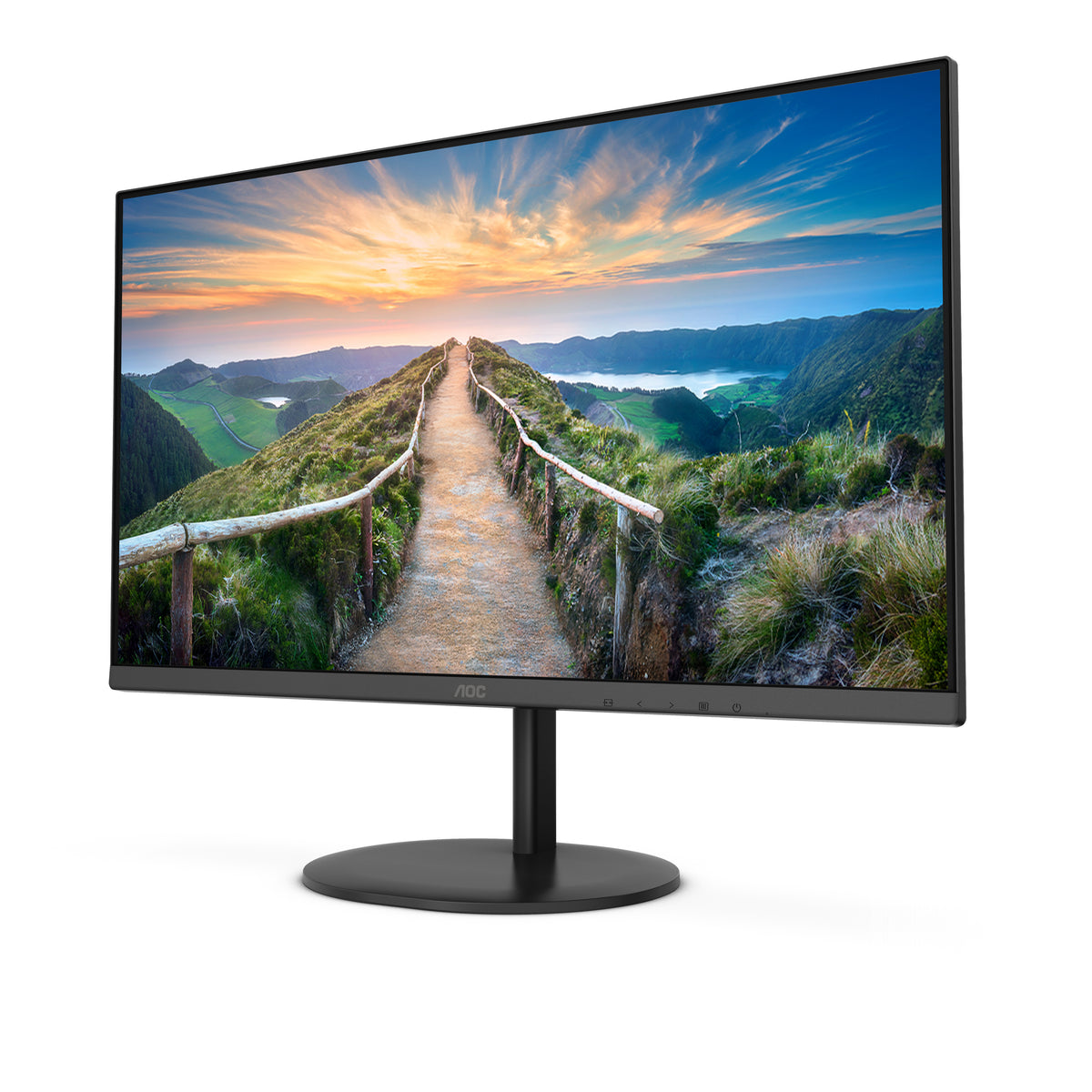 AOC V4 Q24V4EA pantalla para PC 60,5 cm (23.8") 2560 x 1440 Pixeles 2K Ultra HD LED Negro (3)