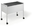 Durable 309510 Carrito para libros Gris