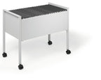 Durable 309510 Carrito para libros Gris