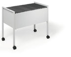 Durable 309510 Carrito para libros Gris