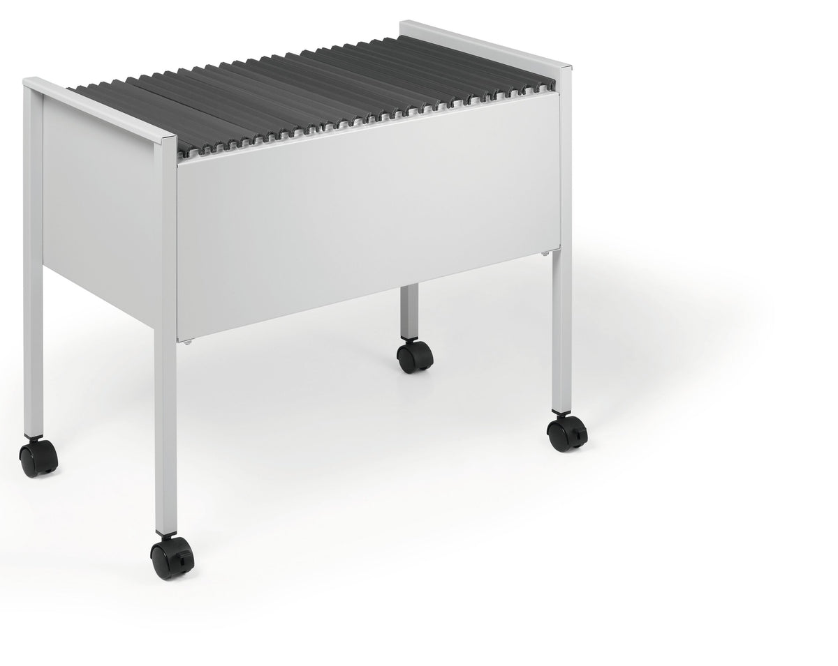 Durable 309510 Carrito para libros Gris