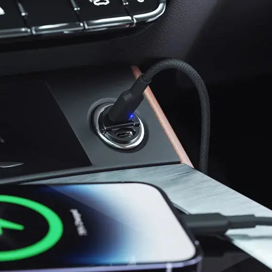 ALOGIC Rapid Power mini cargador de coche 30W 2xUSB-C