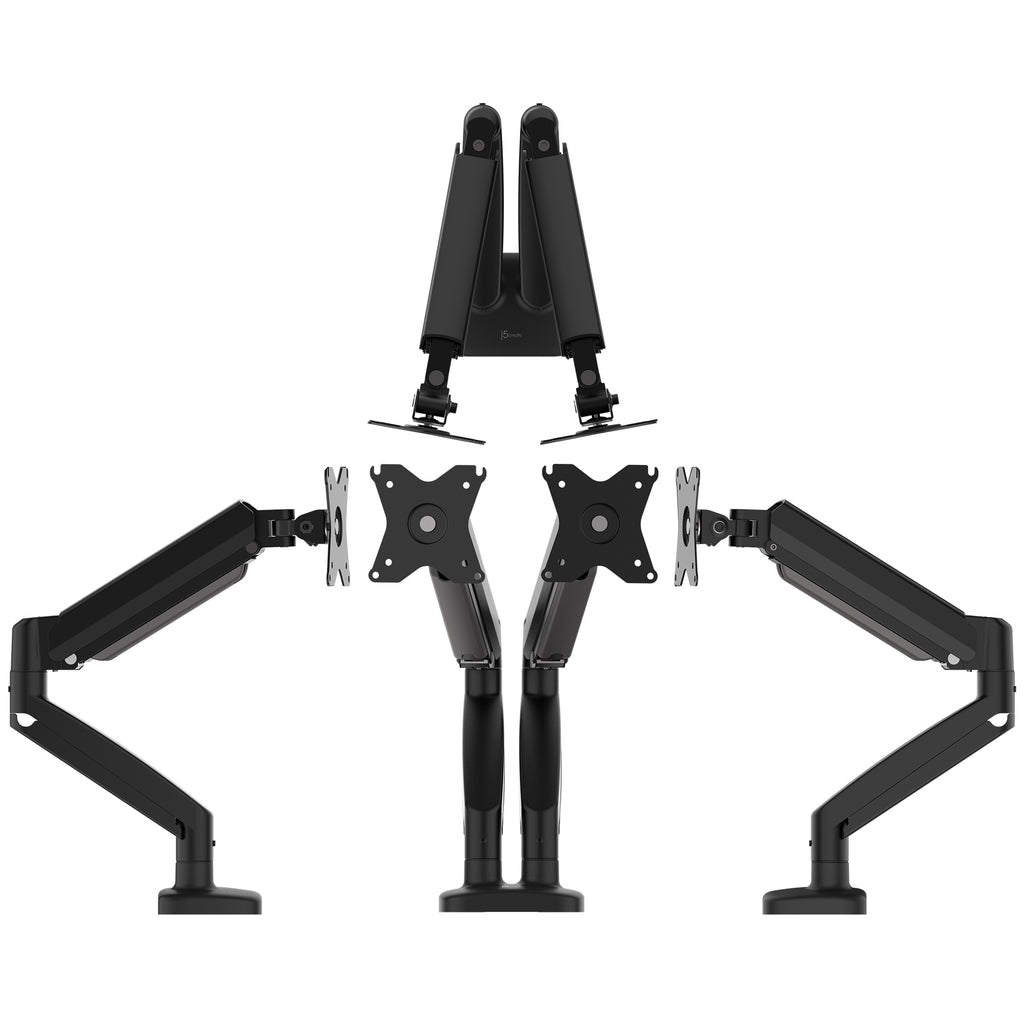 j5create JTSA102-N soporte para monitor 81,3 cm (32") Escritorio Negro (3)