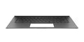 HP L62440-031 refacción para laptop Carcasa inferior con teclado