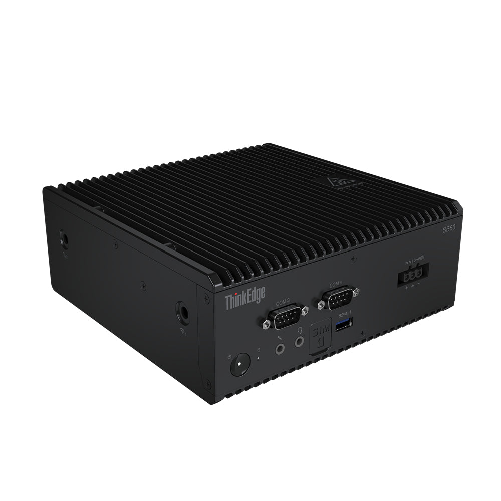Lenovo ThinkEdge SE50 Intel® Core™ i5 i5-8365UE 8 GB DDR4-SDRAM 128 GB SSD Windows 10 IoT Enterprise Mini PC Negro (4)