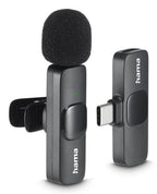 Hama Smart Wireless Negro Micrófono de corbata/solapa (2)
