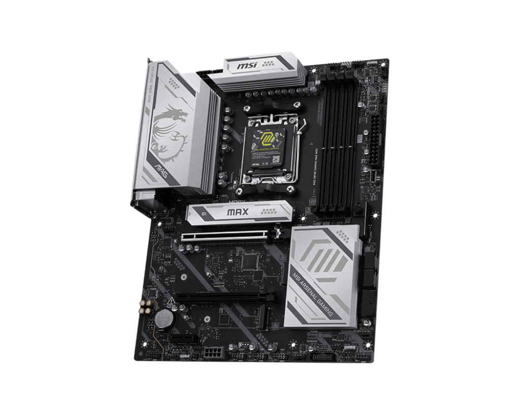 MSI MAG X870E GAMING MAX WIFI placa base AMD X870E Zócalo AM5 ATX (4)
