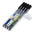 Staedtler 31-9WP4GS marcador permanente negro 4 piezas
