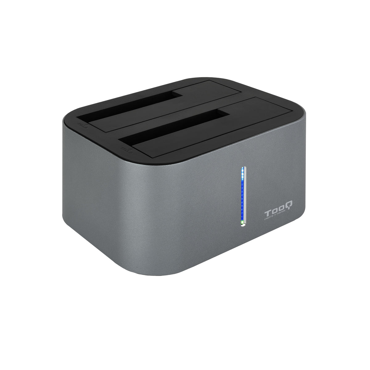 TooQ TQDS-805G base de conexión para disco duro USB 3.2 Gen 1 (3.1 Gen 1) Type-B Aluminio (2)