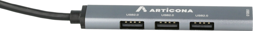 Hub USB ARTICONA 2.0 + 3.0 4 puertos (2)