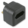 LinITX Pro Series convertidor negro UE Reino Unido Fusible 3