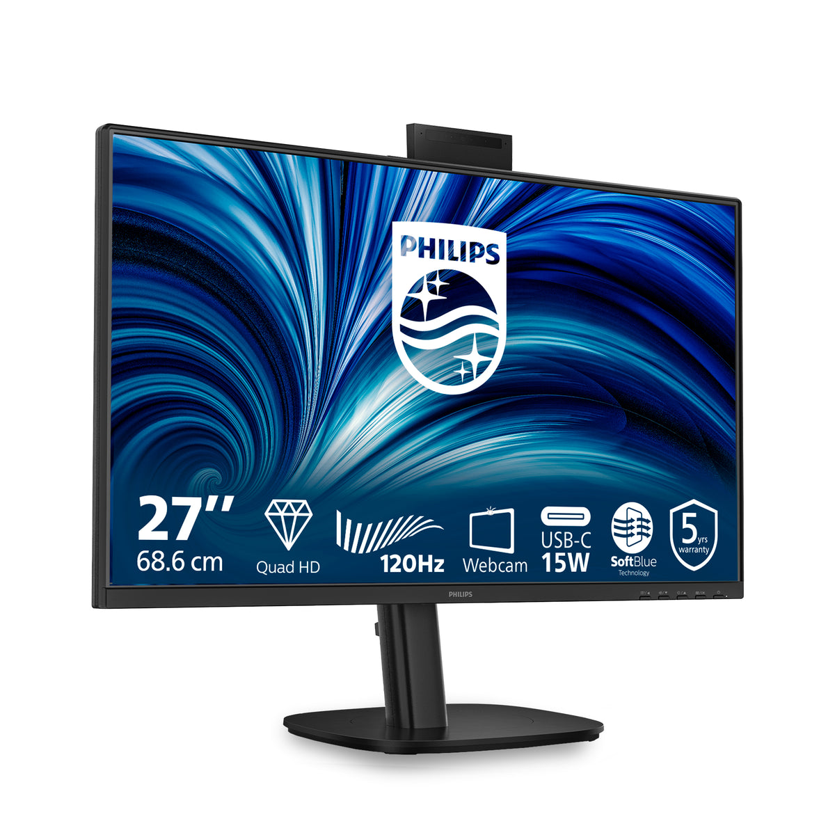 Philips 27B2N3500JH pantalla para PC 68,6 cm (27") 2560 x 1440 Pixeles Quad HD LCD Negro (3)