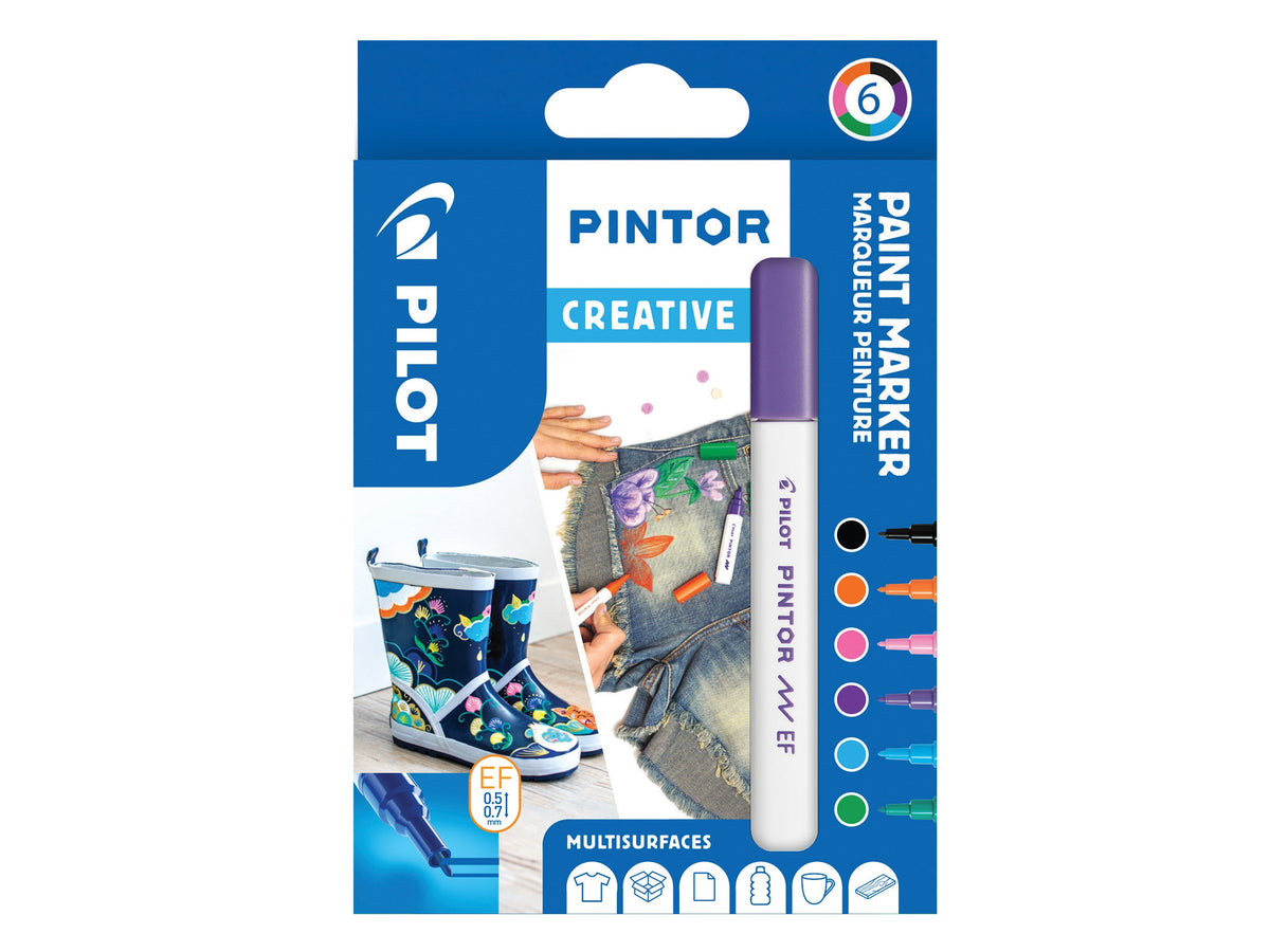 Pilot Pintor Creative speedmarker 6 st