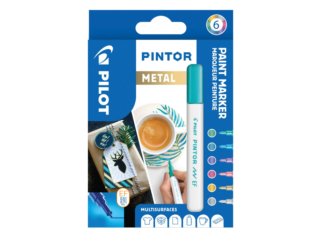 Pilot Pintor Metal speedmarker 6 stk F